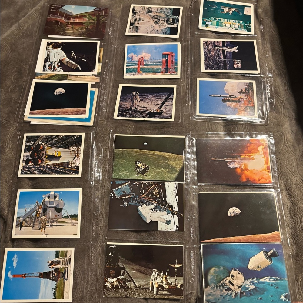 NASA Space Postcards 37- Vintage 1960’s Space Exploration Postcards & Pictures .